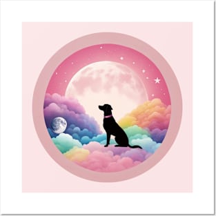 Moon Dog Posters and Art